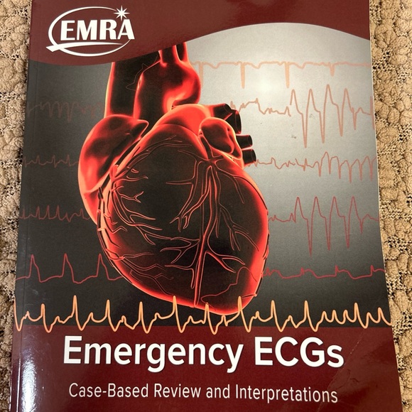 Emergency ECGs: Case-Based Review and Interpretations - Paperback - GOOD - Picture 1 of 15